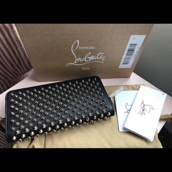 CHRISTIAN LOUBOUTIN-AUTHENTIC NWT Spike WALLET - Picture 15 of 15
